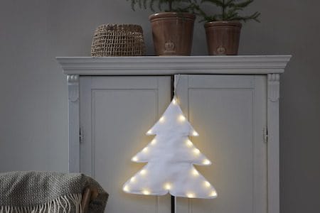 Milla Hängande dekoration 40 cm - vit - Belysning & el - Julbelysning - Övrig julbelysning