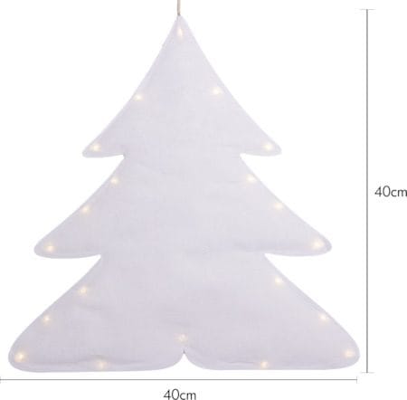 Milla Hängande dekoration 40 cm - vit - Belysning & el - Julbelysning - Övrig julbelysning