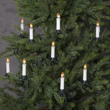 Olov LED Julgransbelysning 11,5 cm - vit och grön - Belysning & el - Julbelysning - Jullampor