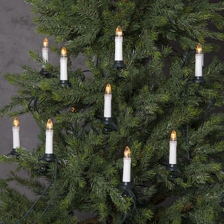 Olov LED Julgransbelysning 11,5 cm - vit och grön - Belysning & el - Julbelysning - Jullampor