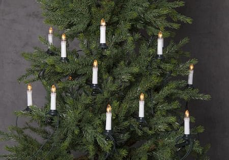 Olov LED Julgransbelysning 11,5 cm - vit och grön - Belysning & el - Julbelysning - Jullampor