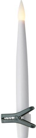 Paulina LED Antikljus 11,5 cm - vit och grön - Belysning & el - Julbelysning - Jullampor