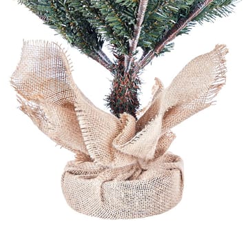 Ringrose Liten Snöig Plastgran 90 cm - Grön/Vit/Beige - Inredning - Julpynt & helgdekoration - Julpynt & juldekoration - Plastgran