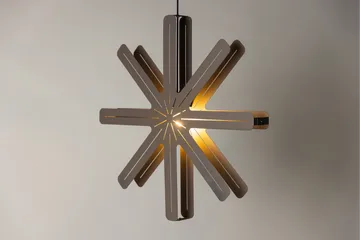 Säfsen Adventsstjärna / Jullampa 80 cm - Mocca - Belysning & el - Julbelysning - Julstjärnor & adventsstjärnor
