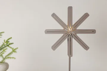 Säfsen Adventsstjärna / Jullampa 40 cm - Brun - Belysning & el - Julbelysning - Julstjärnor & adventsstjärnor - Adventsstjärna på fot