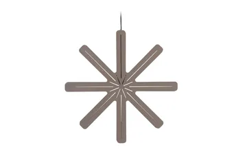Säfsen Adventsstjärna / Jullampa 60 cm - Mocca - Belysning & el - Julbelysning - Julstjärnor & adventsstjärnor