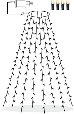 Serie Julgransslinga 200 cm - svart - Belysning & el - Julbelysning - Jullampor