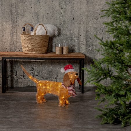 Tecidy Utomhusdekoration belysning 70 cm - brun - Belysning & el - Julbelysning - Julbelysning utomhus