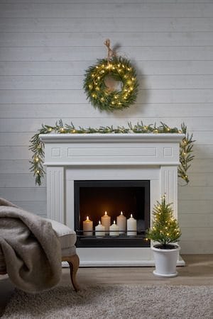 Thuja Dekorationsträd 55 cm - grön - Belysning & el - Julbelysning - Jullampor