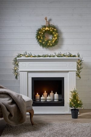 Thuja Dekorationsträd 55 cm - grön - Belysning & el - Julbelysning - Jullampor