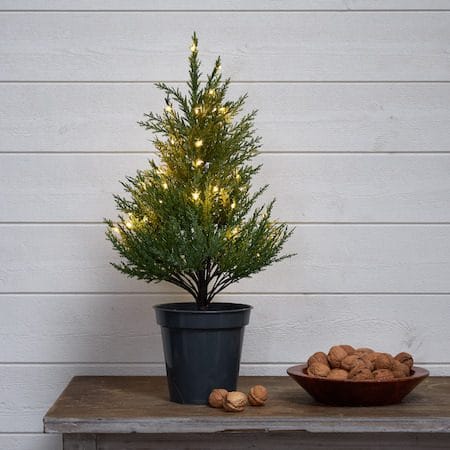 Thuja Dekorationsträd 55 cm - grön - Belysning & el - Julbelysning - Jullampor