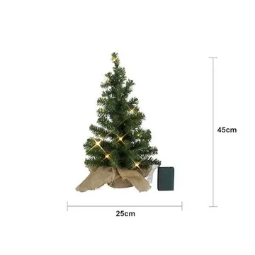 Toppy Liten Julgran med belysning 45 cm - grön - Belysning & el - Julbelysning - Övrig julbelysning