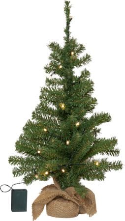 Toppy Liten Julgran med belysning 60 cm - grön - Belysning & el - Julbelysning - Övrig julbelysning