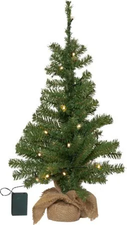 Toppy Liten Julgran med belysning 60 cm - grön - Belysning & el - Julbelysning - Övrig julbelysning