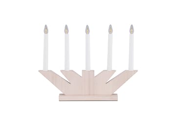 Verbier Adventsljusstake  41 cm - Vit - Belysning & el - Julbelysning - Adventsljusstake & elljusstake