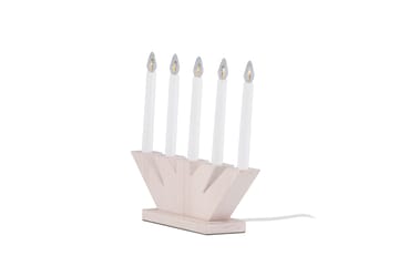 Verbier Adventsljusstake  41 cm - Vit - Belysning & el - Julbelysning - Adventsljusstake & elljusstake