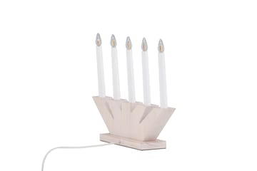 Verbier Adventsljusstake  41 cm - Vit - Belysning & el - Julbelysning - Adventsljusstake & elljusstake