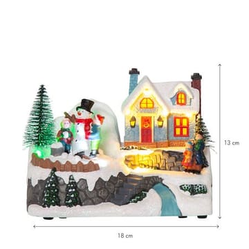 Winterville Juldekoration belysning 18 cm - flerfärgad - Belysning & el - Julbelysning - Övrig julbelysning