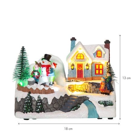 Winterville Juldekoration belysning 18 cm - flerfärgad - Belysning & el - Julbelysning - Övrig julbelysning