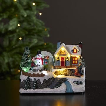 Winterville Juldekoration belysning 18 cm - flerfärgad - Belysning & el - Julbelysning - Övrig julbelysning
