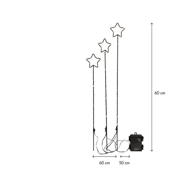 Wizard Utomhusdekoration belysning 60 cm - svart - Belysning & el - Julbelysning - Julbelysning utomhus
