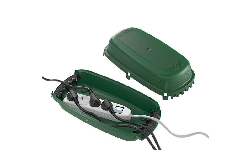 Kabelbox D-Line Utomhus - Grön - Belysning & el - Belysningstillbehör