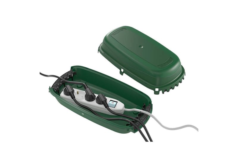 Kabelbox D-Line Utomhus - Grön - Belysning & el - Belysningstillbehör