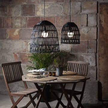 Knute Lampskärm 48 cm - svart - Belysning & el - Belysningstillbehör
