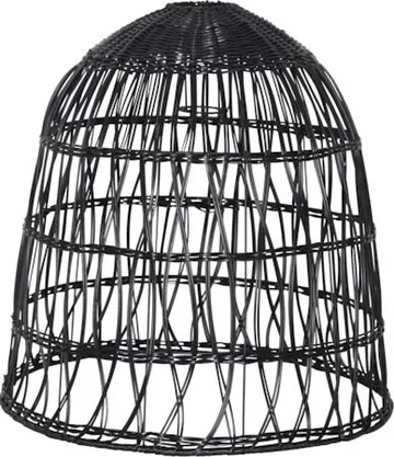 Knute Lampskärm 48 cm - svart - Belysning & el - Belysningstillbehör