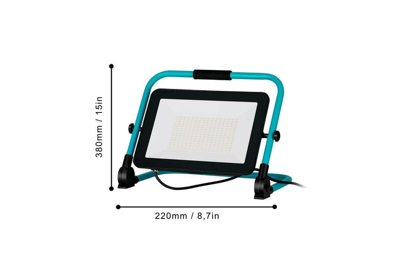 Arbetsbelysning Eglo LED-Golvstrålkastare 150W - Belysning & el - Inomhusbelysning & lampor - Bordslampor - Skrivbordslampa