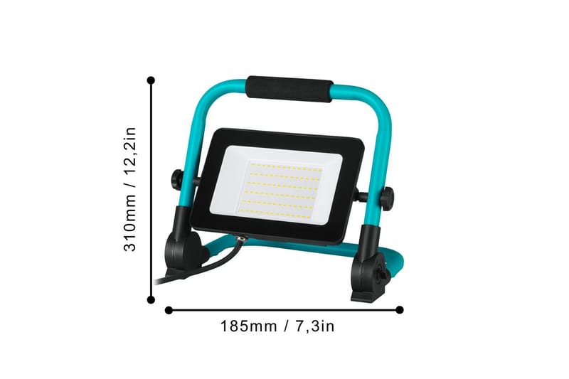 Arbetsbelysning Eglo LED-Golvstrålkastare 52W - Belysning & el - Inomhusbelysning & lampor - Bordslampor - Skrivbordslampa