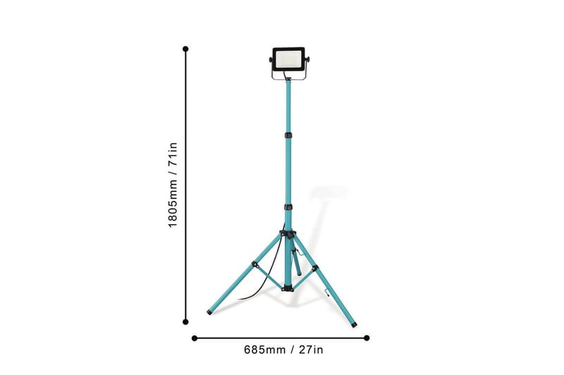 Arbetsbelysning Eglo LED-Stativstrålkastare 30W - Belysning & el - Inomhusbelysning & lampor - Bordslampor - Skrivbordslampa