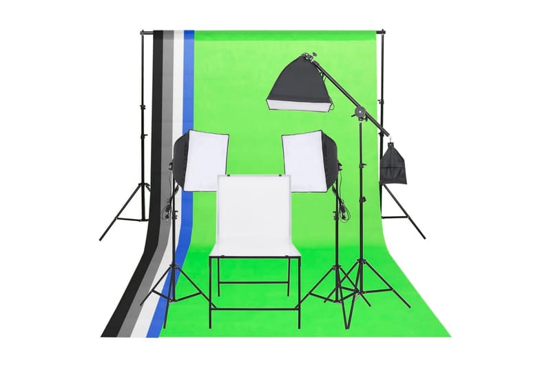 Studiobelysning med fotobord - Svart - Fotobelysning & studiobelysning