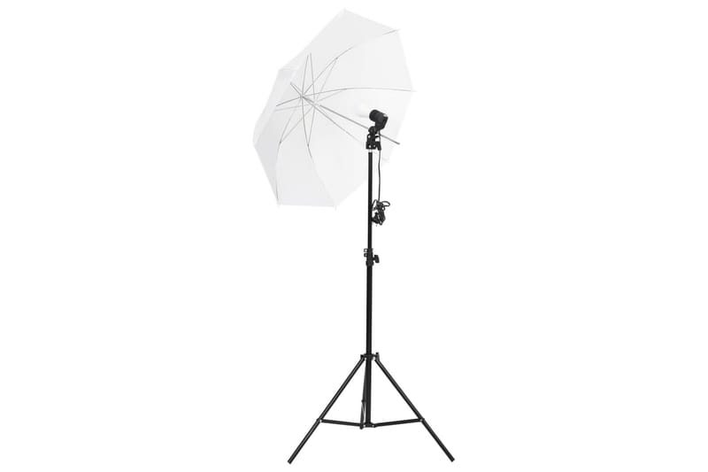 Studiobelysningssats med softboxar och paraplyer 9 delar - Svart - Fotobelysning & studiobelysning