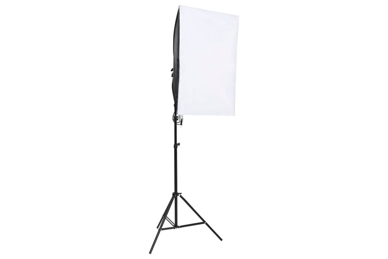 Studiobelysningssats med softboxar och paraplyer 6 st - Svart - Fotobelysning & studiobelysning