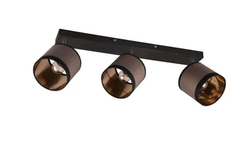 Davos Spotlight 3L E14 mattsvart/ greige - Matt svart/Greige - Belysning & el - Ljuskällor & glödlampor - Spotlight & downlight