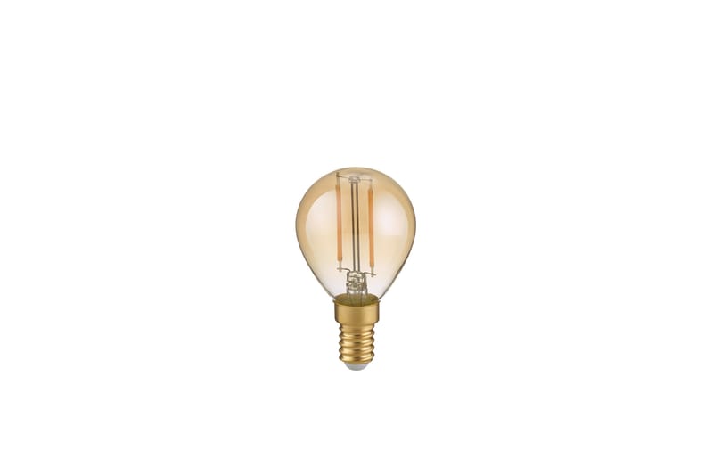 Filament Lampa Standardkupol 2W 250Lm 2700K LED E14 Brun - Brun - Belysning & el - Ljuskällor & glödlampor - Glödlampor