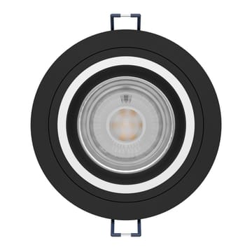 Infälld Lampa Carosso 93 mm - Svart - Belysning & el - Ljuskällor & glödlampor - Spotlight & downlight