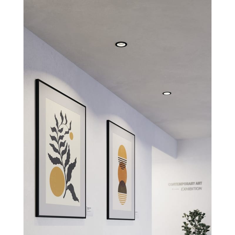 Infälld Lampa Carosso 93 mm - Svart - Belysning & el - Ljuskällor & glödlampor - Spotlight & downlight