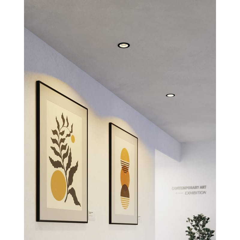 Infälld Lampa Carosso 93 mm - Svart - Belysning & el - Ljuskällor & glödlampor - Spotlight & downlight