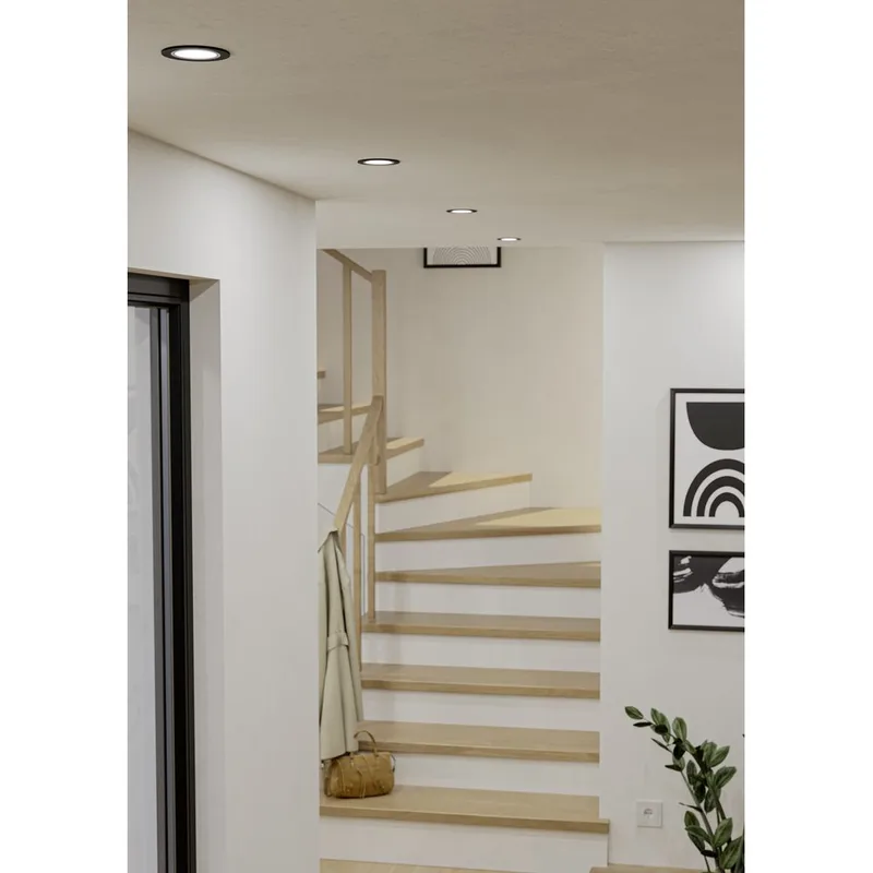 Infälld Lampa Carosso 93 mm - Svart - Belysning & el - Ljuskällor & glödlampor - Spotlight & downlight