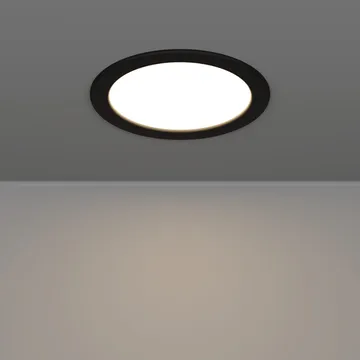 Infälld Lampa Fueva - Svart, 166 mm - Belysning & el - Ljuskällor & glödlampor - Spotlight & downlight