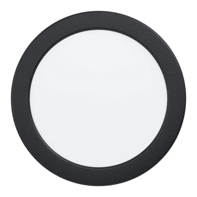 Infälld Lampa Fueva, Svart, 166 mm