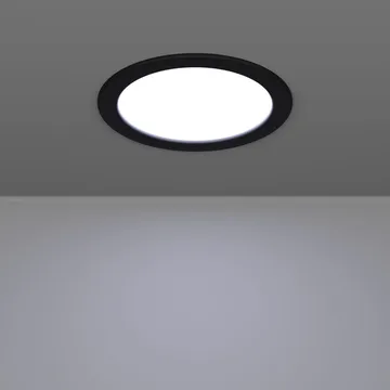 Infälld Lampa Fueva - Svart, 166 mm - Belysning & el - Ljuskällor & glödlampor - Spotlight & downlight