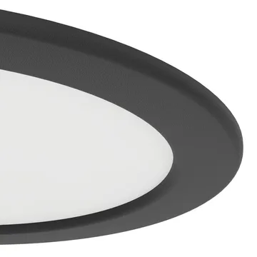 Infälld Lampa Fueva - Svart, 166 mm - Belysning & el - Ljuskällor & glödlampor - Spotlight & downlight