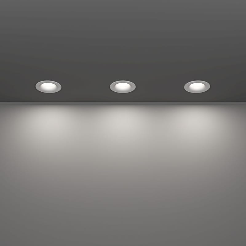 Infälld Lampa Salabate 88 mm Set om 3 - Vit - Belysning & el - Ljuskällor & glödlampor - Spotlight & downlight