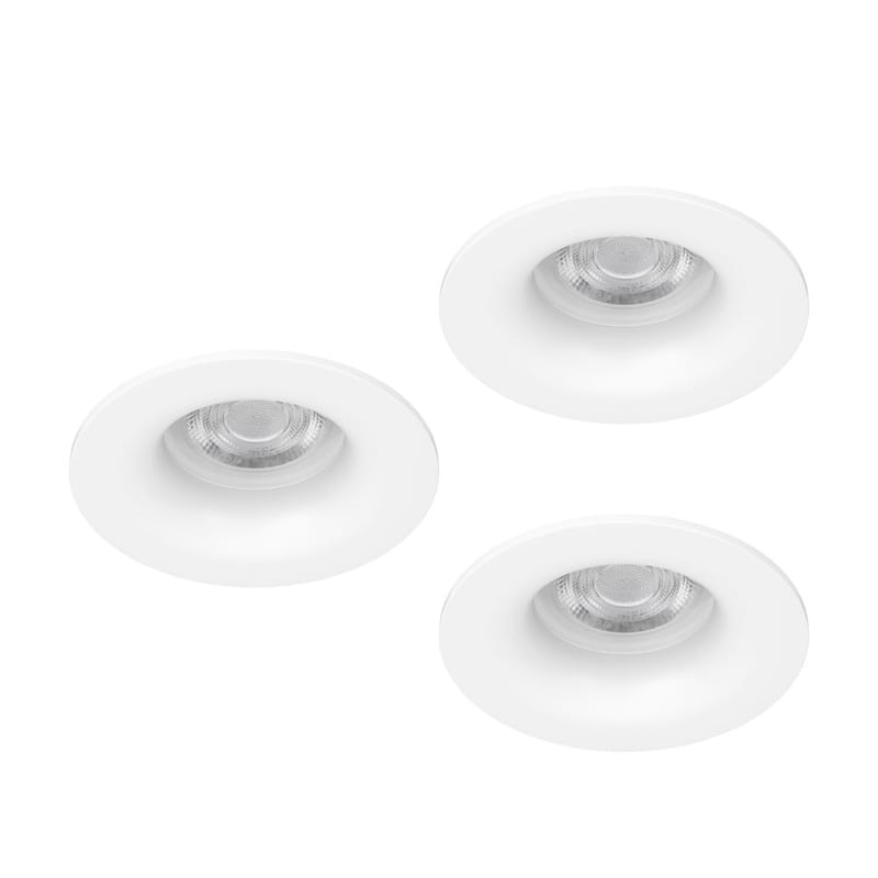 Infälld Lampa Salabate 88 mm Set om 3 - Vit - Belysning & el - Ljuskällor & glödlampor - Spotlight & downlight