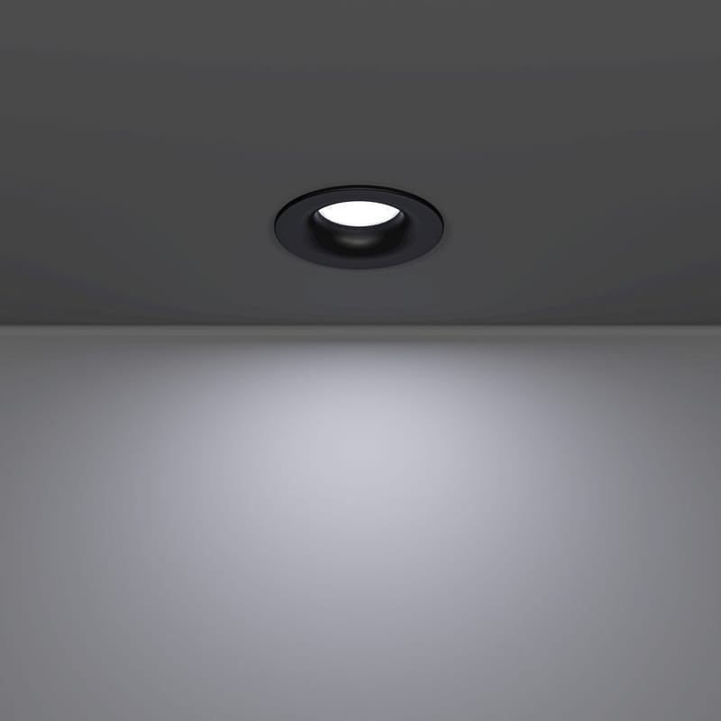 Infälld Lampa Salabate 88 mm - Svart - Belysning & el - Ljuskällor & glödlampor - Spotlight & downlight