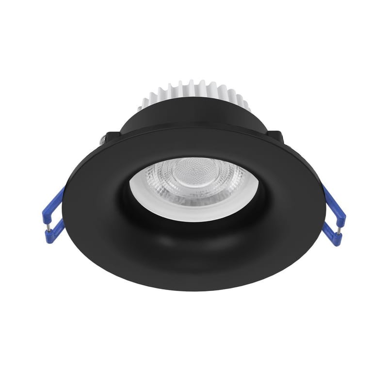 Infälld Lampa Salabate 88 mm, Svart