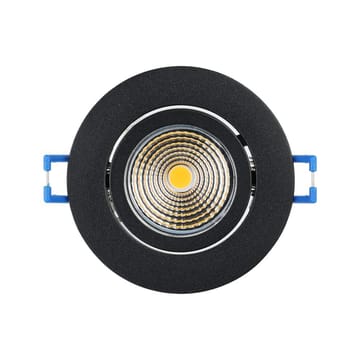 Infälld Lampa Saliceto Ø88 mm 2700K - Svart - Belysning & el - Ljuskällor & glödlampor - Spotlight & downlight